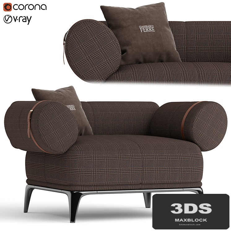 Gianfranco Ferre Phoenix armchair