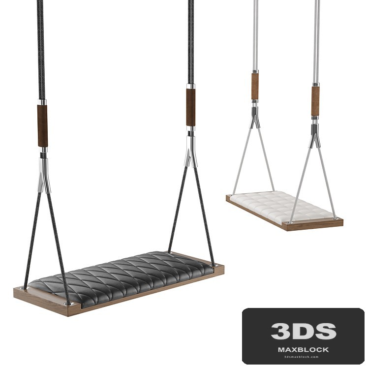 Indoor luxury swing by Marie Najdovski hanging chair