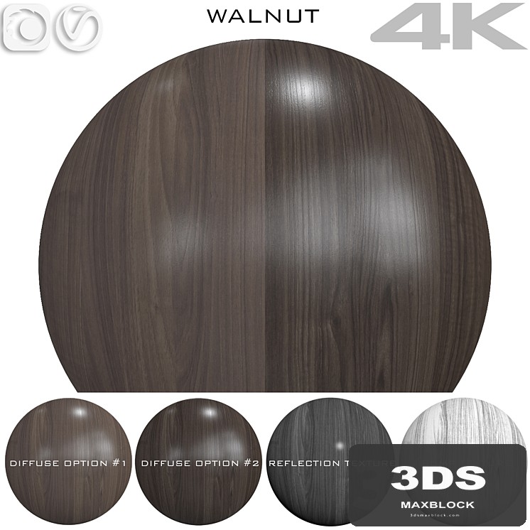 Seamless texture - Walnut 18