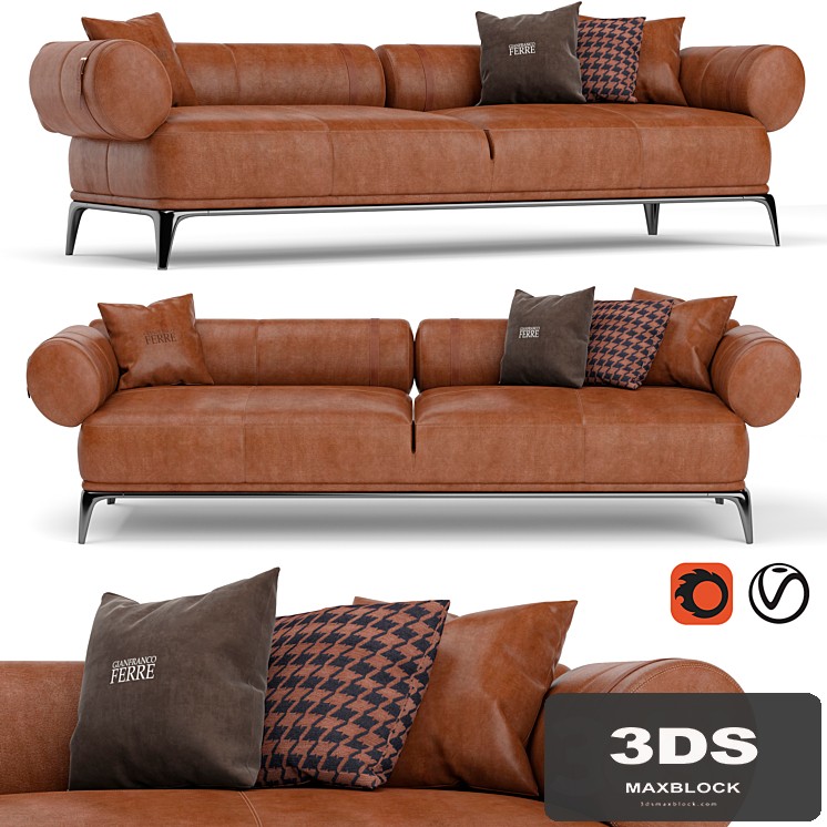 Gianfranco Ferre Phoenix sofa