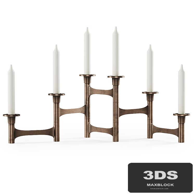 House Doctor candle holder / Metal candlestick