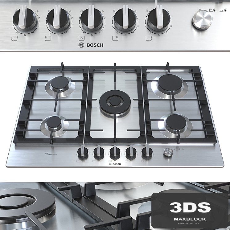 Gas hob Bosch PCQ7A5M90R.