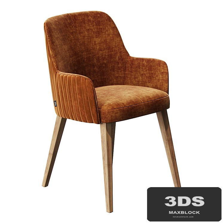 Plisse Chair by PMP