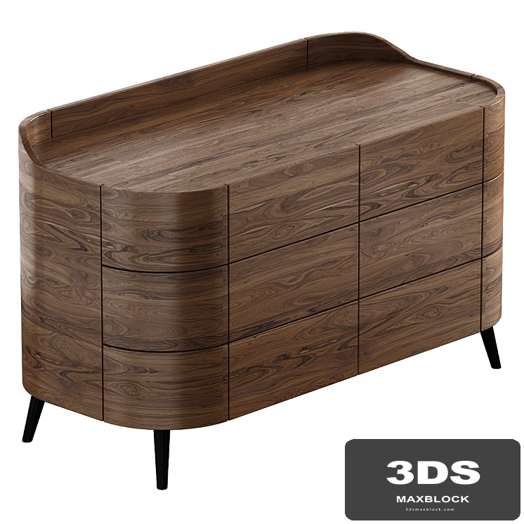 Kelly Chest of Drawers by Poliform