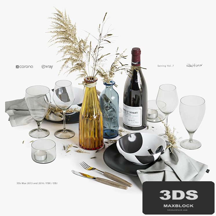 Table setting 7