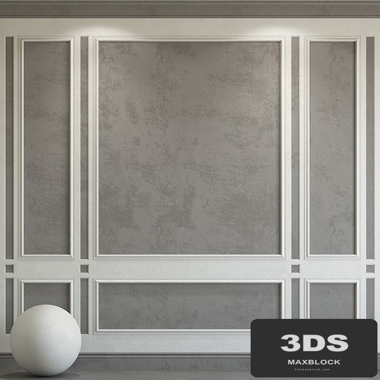 Decorative plaster with molding 146