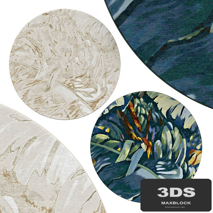 Circle rugs | No. 164