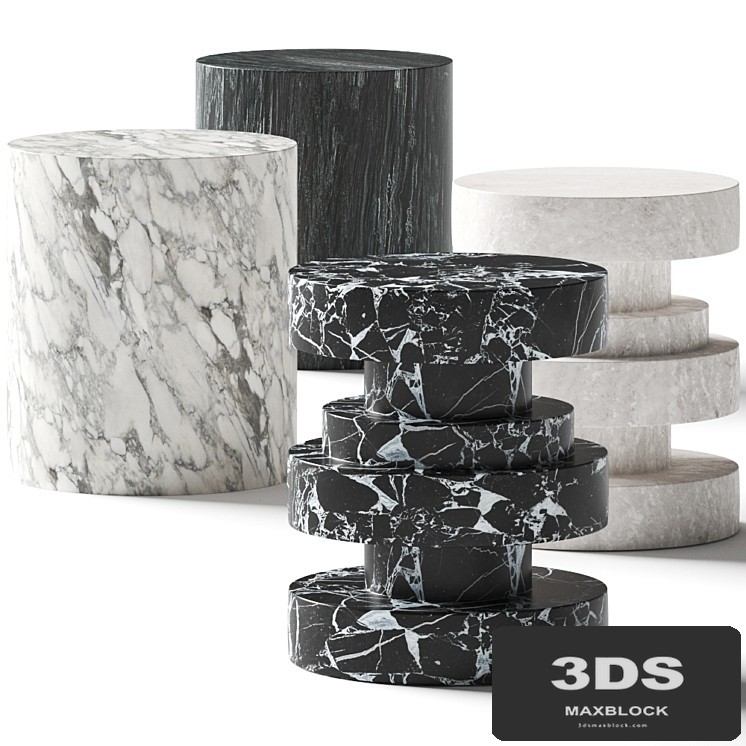 Kelly Wearstler Apollo & Monolith Coffee Tables
