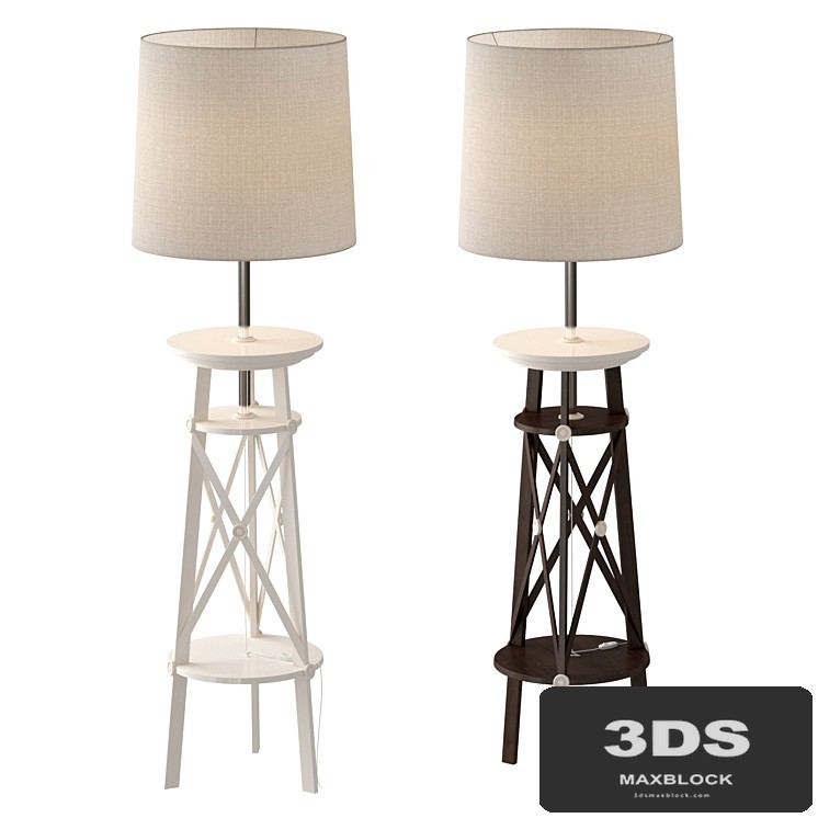Floor lamp-shelf La Mer