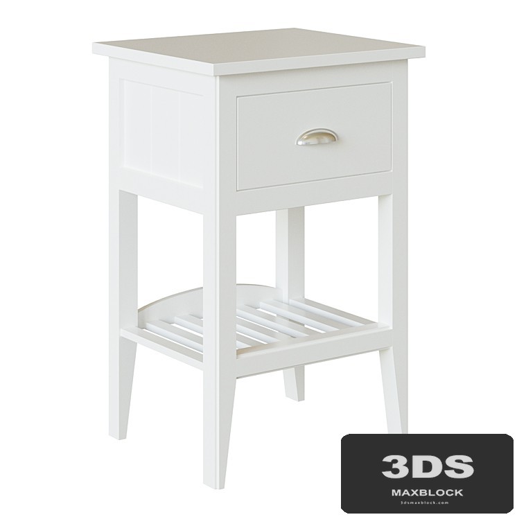 Bedside table Nantes with 1 drawer