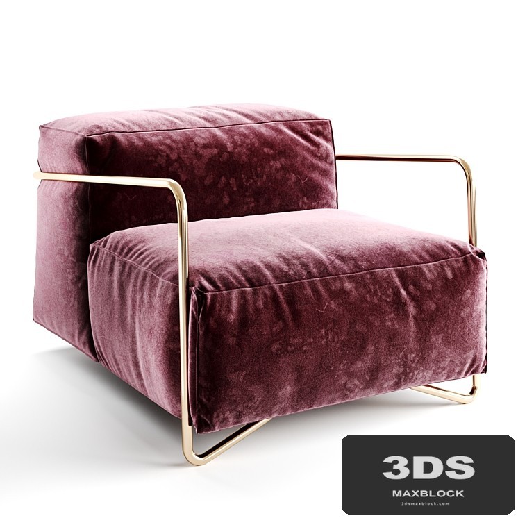 Armchair JE T'ATTENDS Giopagani