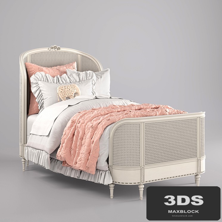 AVELINE CANE PANEL BED, Restoration Hardware