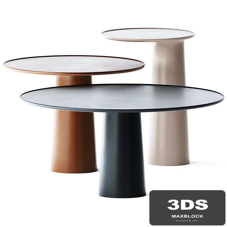 Metal Round Coffee Tables Colorado by Roche Bobois