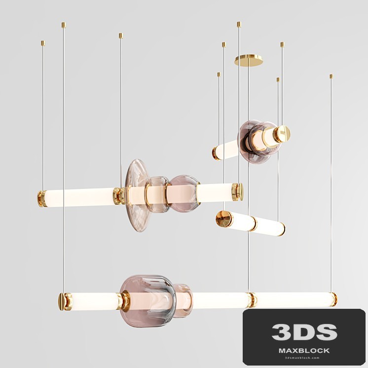 Luna chandelier 3 tier