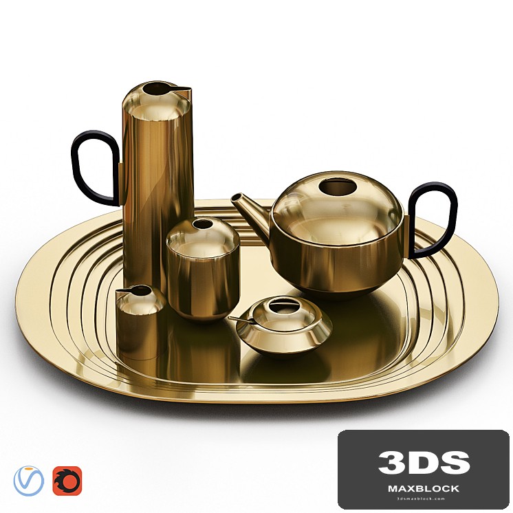 TOM DIXON - FORM Tea Set