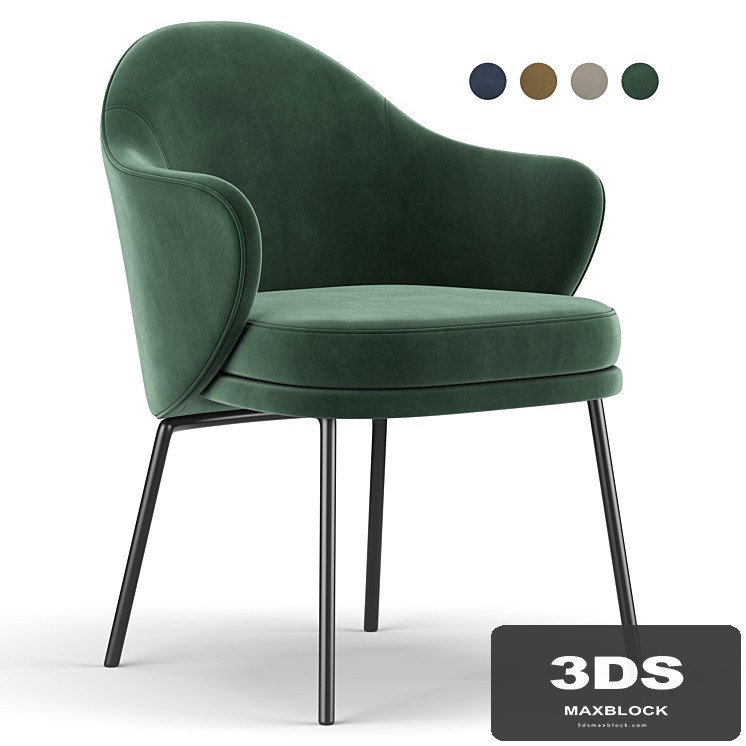 Angie Dining Chair By Minotti