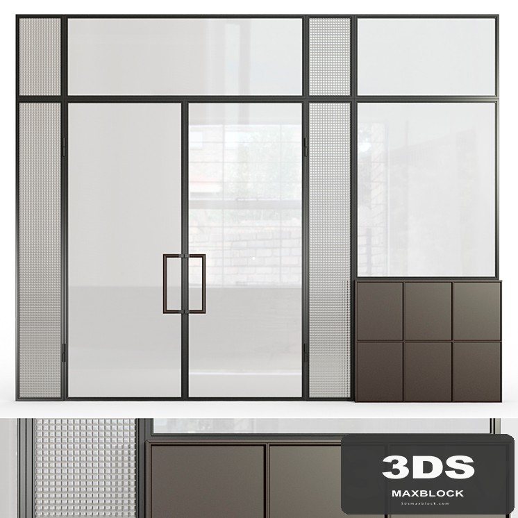 Glass partition 9
