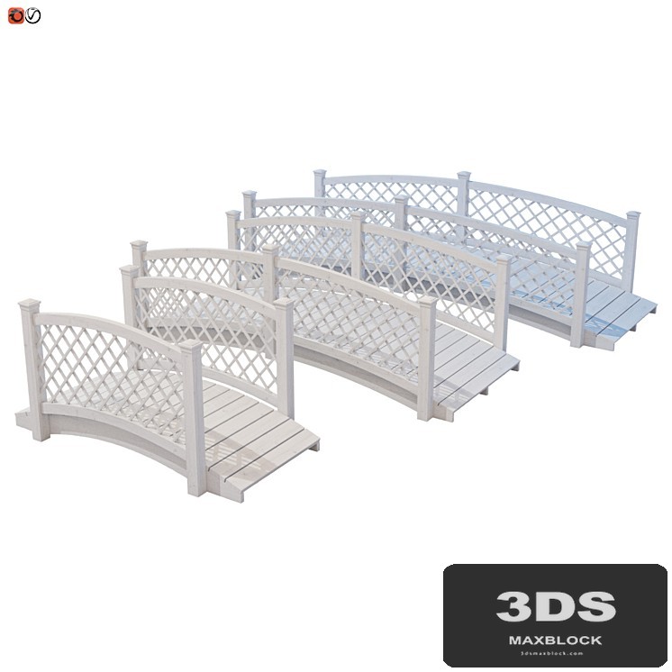 Garden bridges set 8