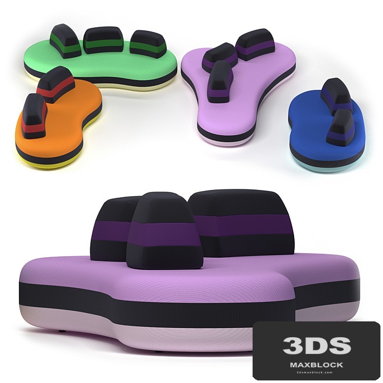 Bombom sofa by Roche Bobois