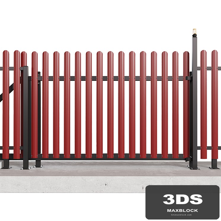 Fencing with Sliding Gates