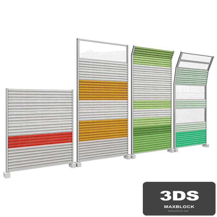 LOW POLY - Noise screens