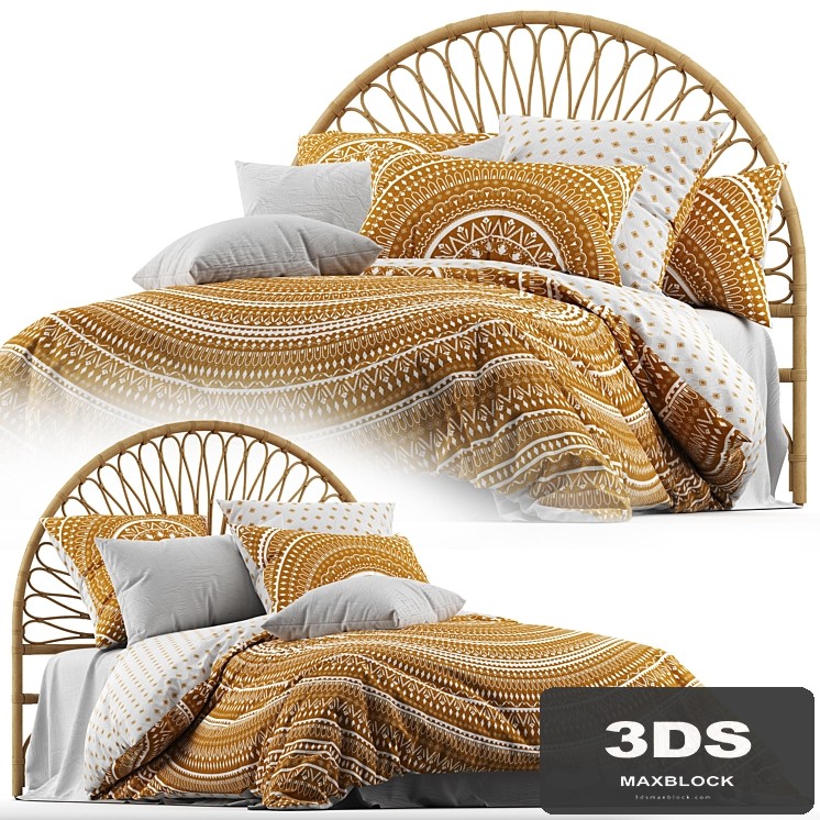 Home Republic Karma Quilted Cinnamon Quilt Cover