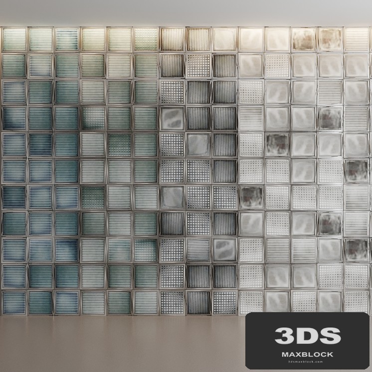 Diesel Glass Blocks by Iris Ceramica