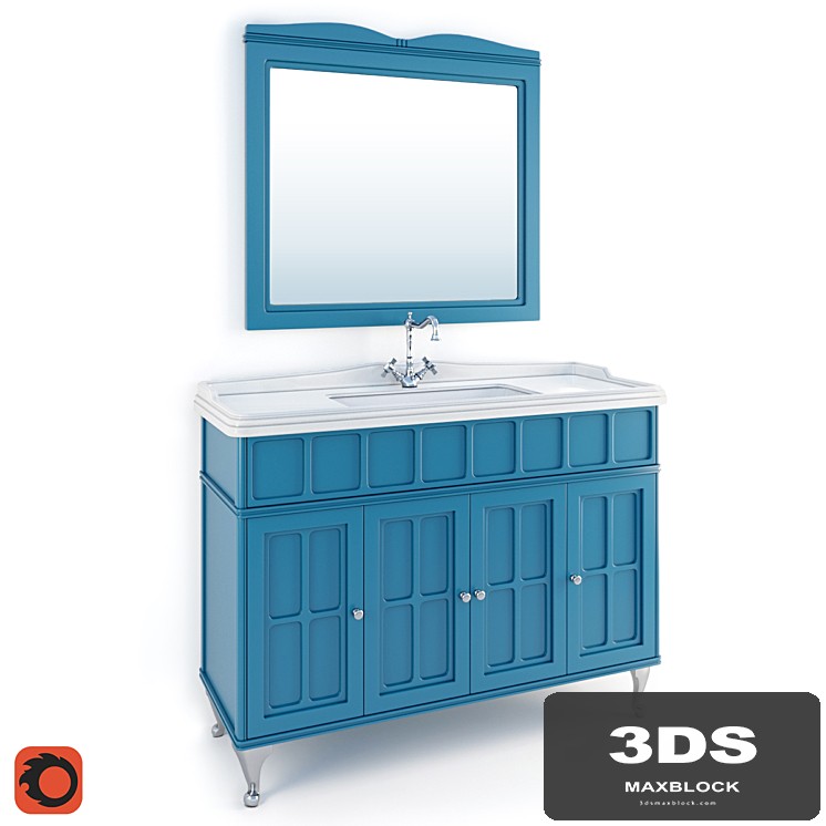 Bathroom furniture set Caprigo Borgo