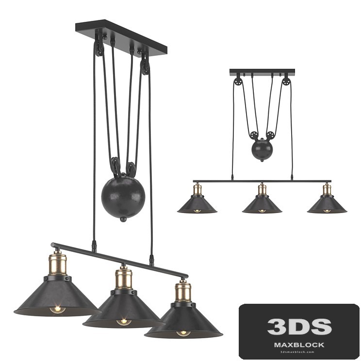 Pendant lamp Minsk 3xE27x40 W Minsk Leroy Merlin