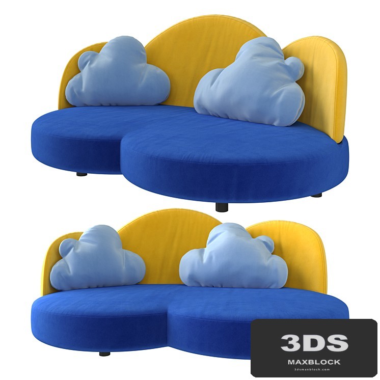 Sofa in the nursery Cloud from Haba (art.2924)