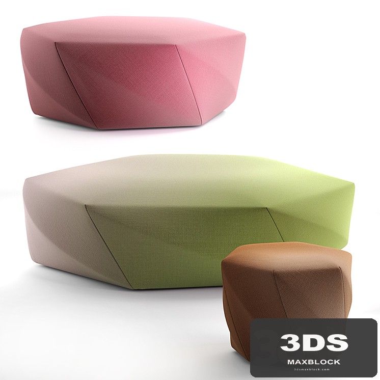 Pouf BROOK Moroso