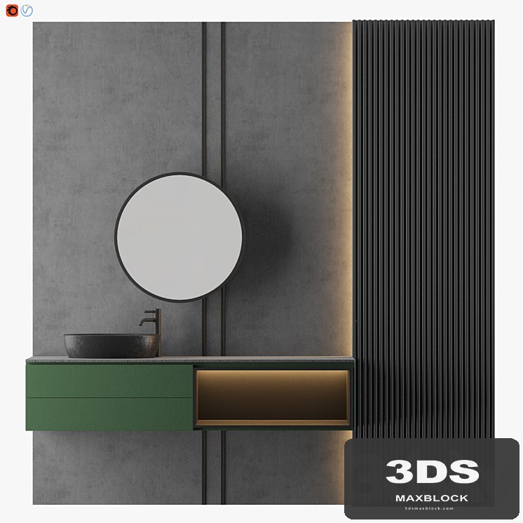 MODERN - Gray Bathroom_11
