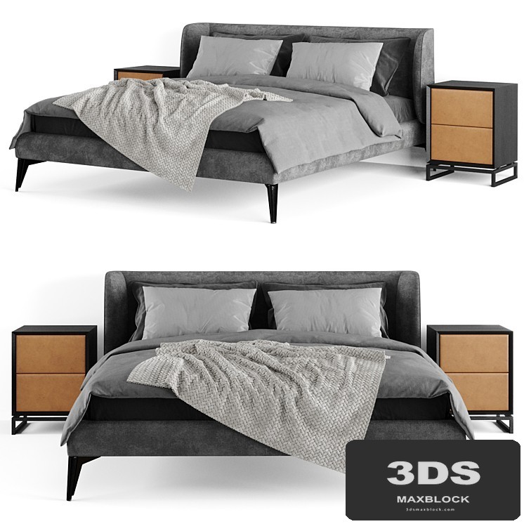 Longcourt Partisan bed.
