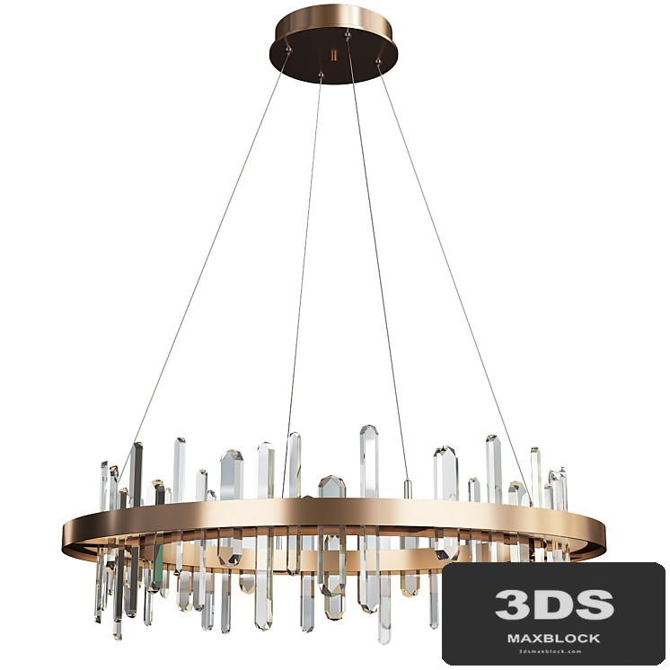 Solitude circular led pendant