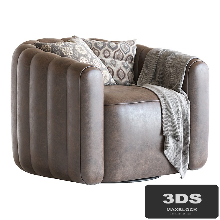 Fitz swivel chair