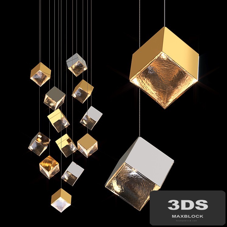 Pendant lamp bomma PYRITE