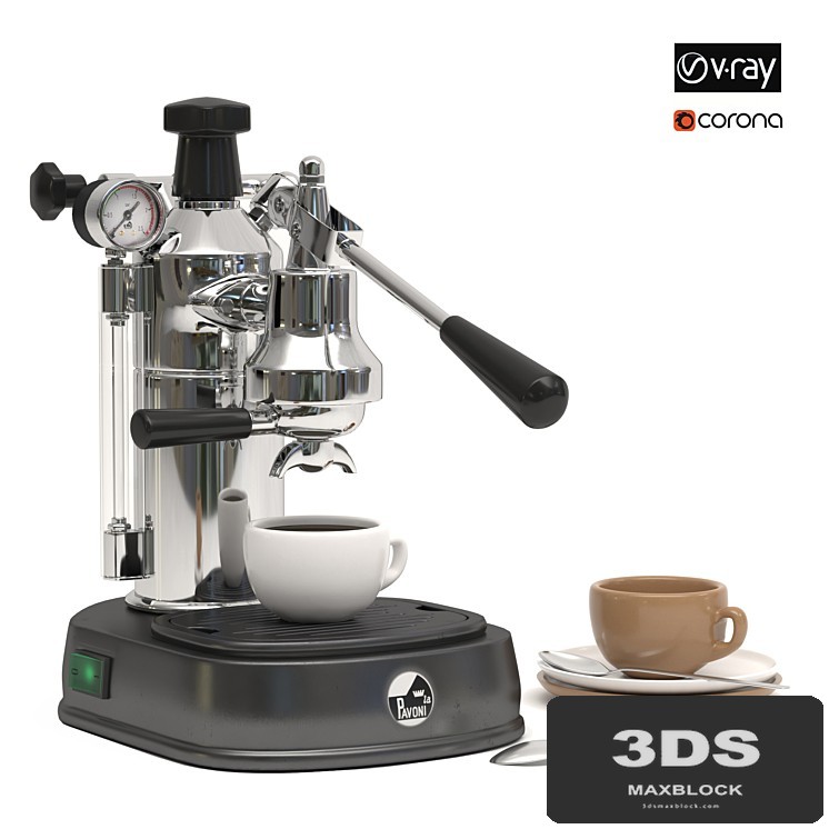 La Pavoni Professional Coffee Machine-PBB16