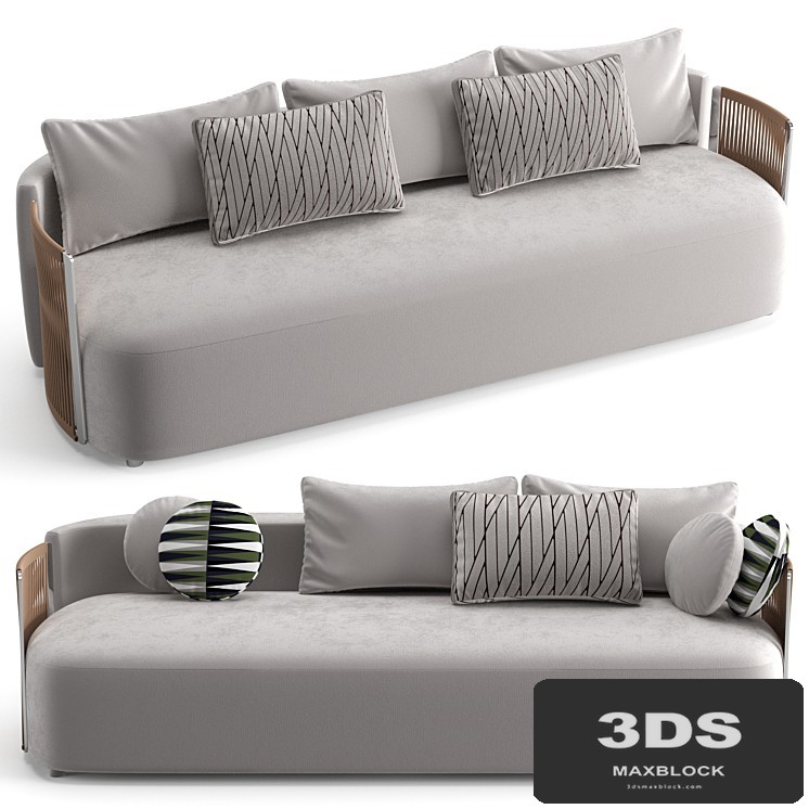 Fendi Casa Thea sofa