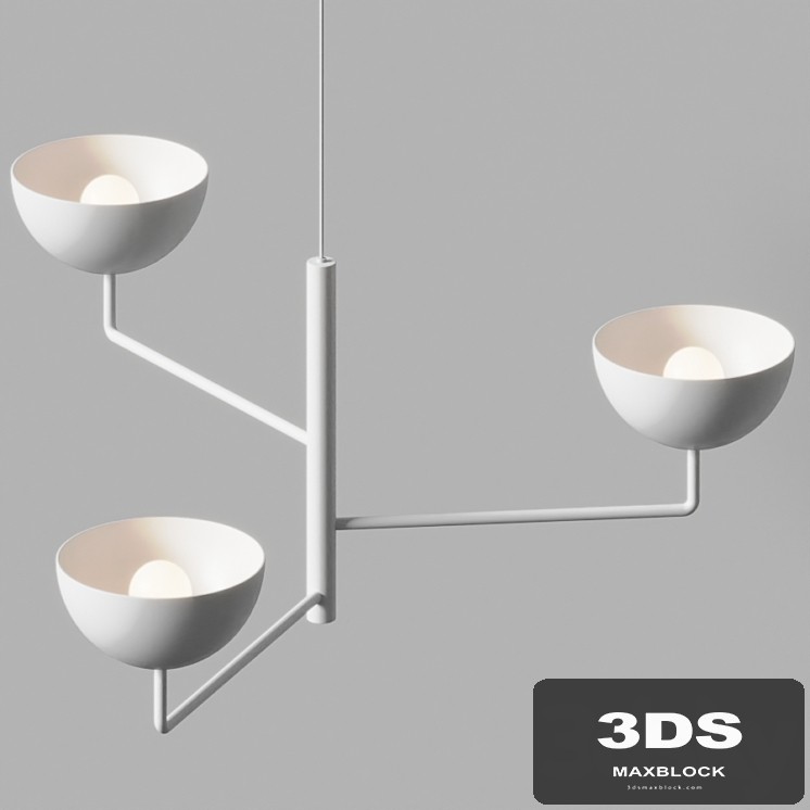 CB2 - VERNER 3-TIERED PENDANT LIGHT