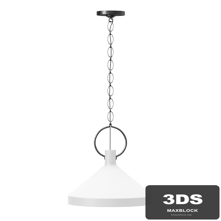 Limoges large pendant