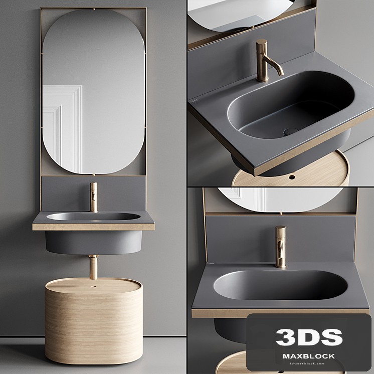 Ceramica Cielo Elle Vanity Unit Set 2