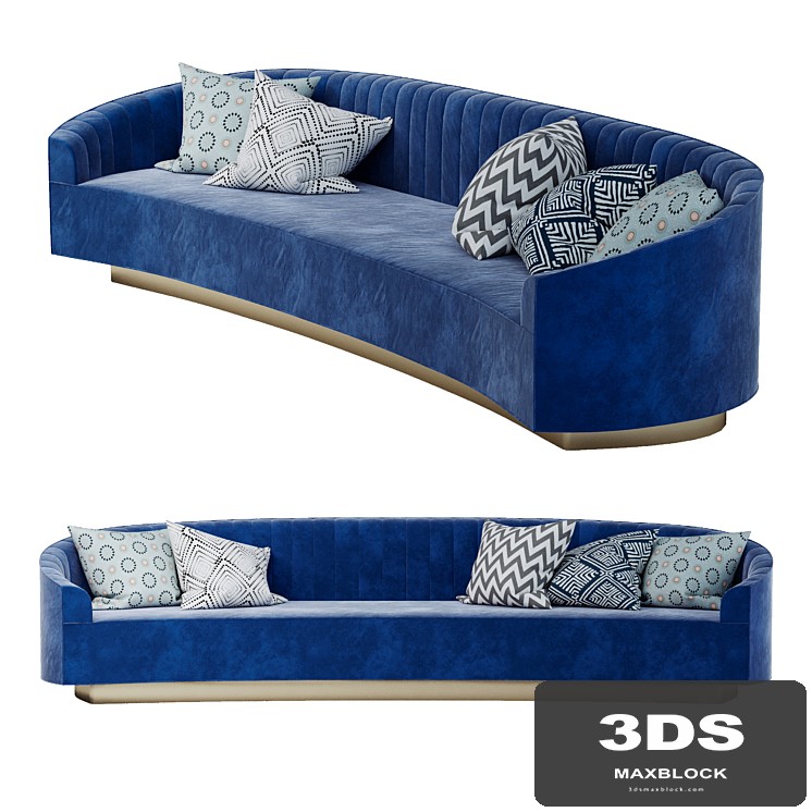 Art deco sofa