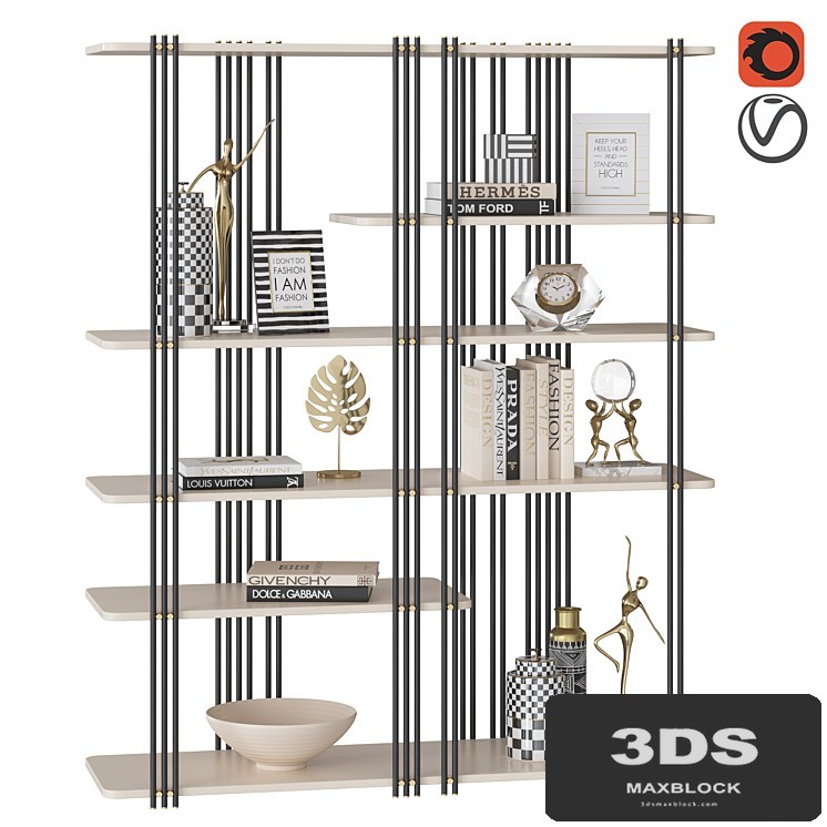 Bookcase BAMBOO / Praddy