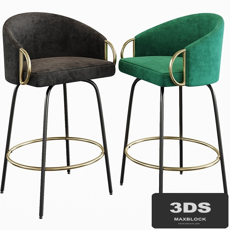 LUMISOURCE Claire Counter Stool