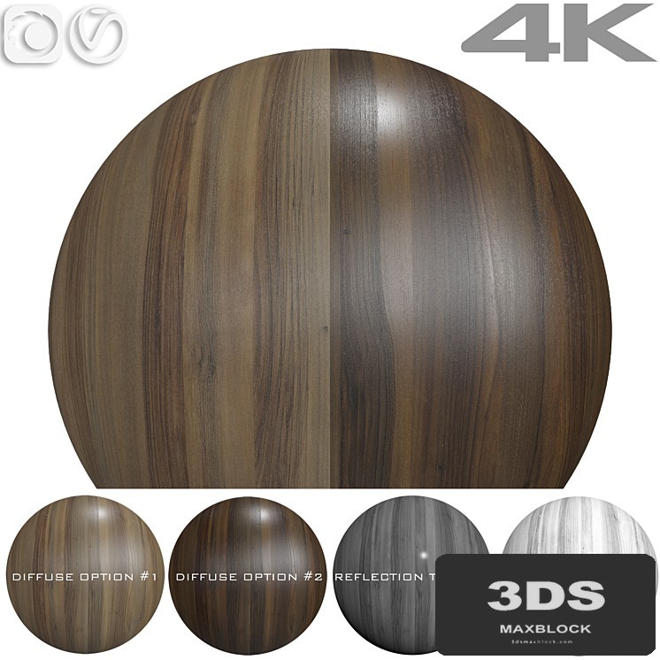 Seamless textures - WALNUT