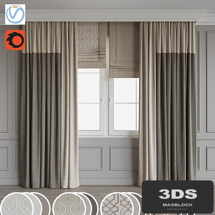 Set of curtains 97