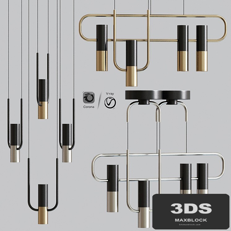 Modern Storm Ceiling Light Suspension Collection