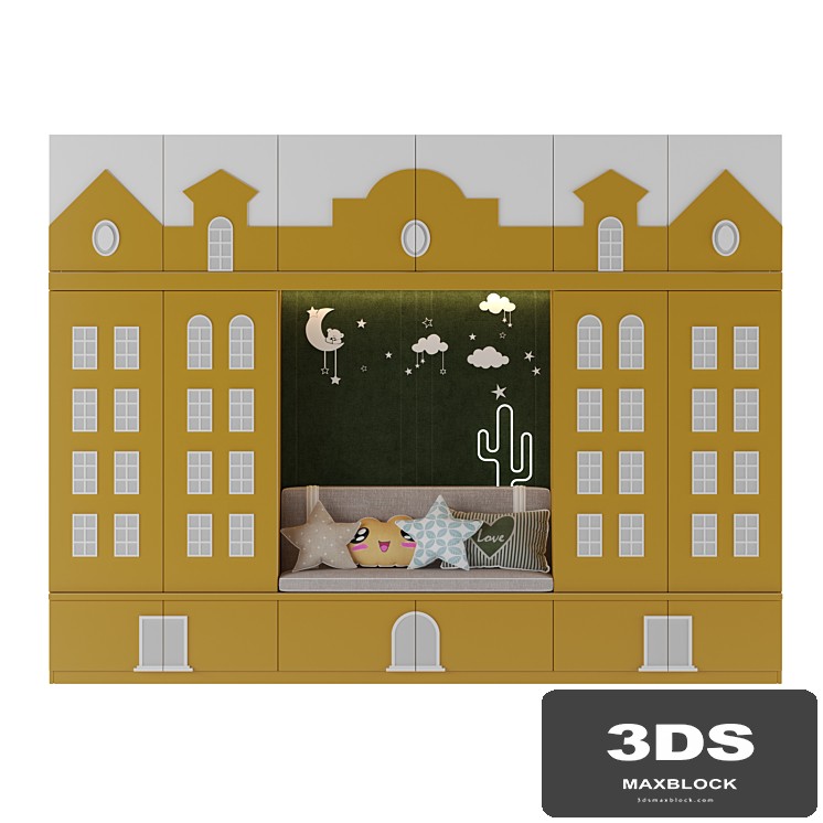 Childrens wardrobe 08