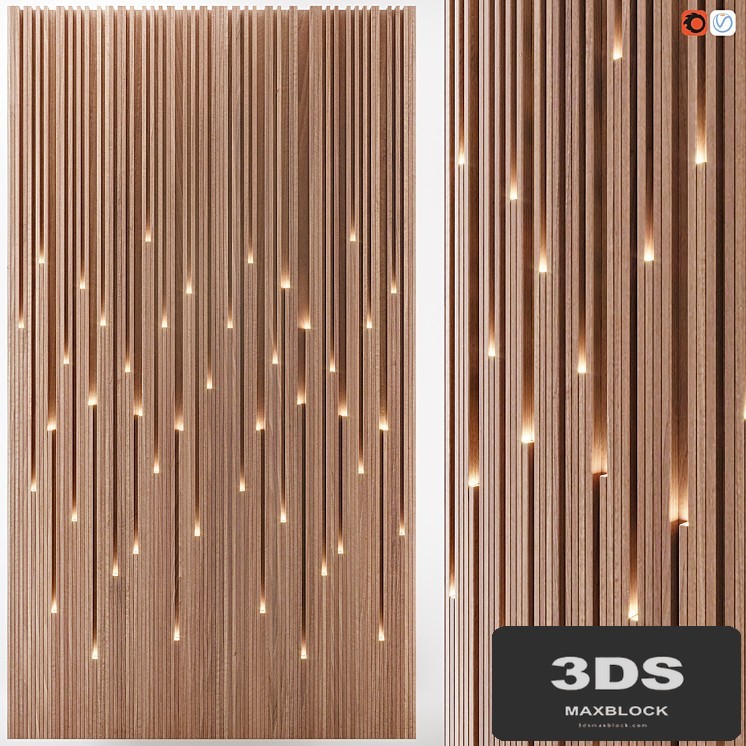 Lucerna illuminated wall panels