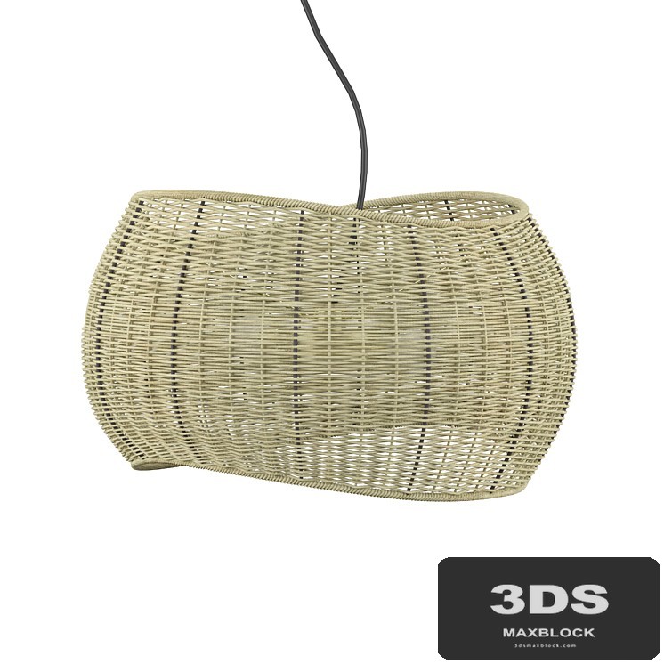 Althea Wicker Pendant Light (Crate and Barrel)